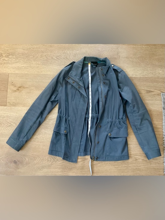 Eden Society Jackets & Blazers - Eden Soiety -Lightweight Slate Blue Utility Jacket-Medium / Large - Gently Used